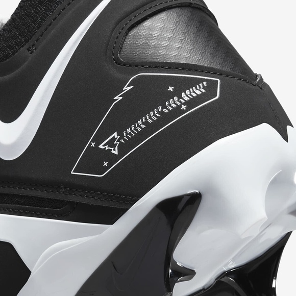 new men\'s 10.5 nike alpha menace pro 3 mid molded football/lacrosse cleats main image 5